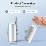 Compact Capsule Portable Power Bank